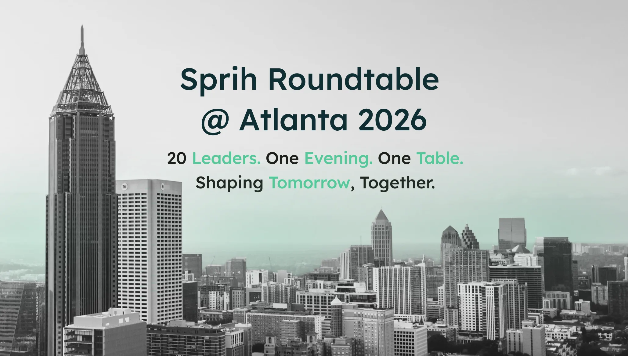 Sprih Roundtable at Atlanta 2026
